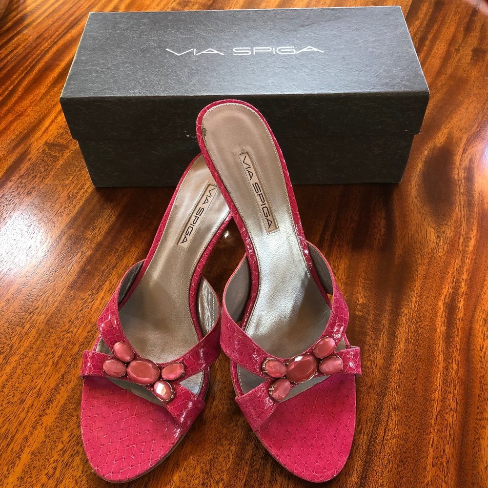 Vis Spiga Slip on Heels